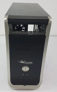 IP-STAR Micro-ATX Mini Tower Leer Gehäuse Empty Case Chassis mit Front USB - Afbeelding 1 van 1