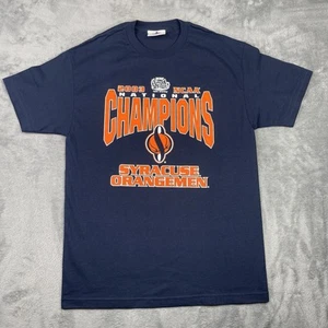 Vintage Syracuse Orangemen Shirt Mens Large Blue 2003 NCAA Basketball Champions - Picture 1 of 9