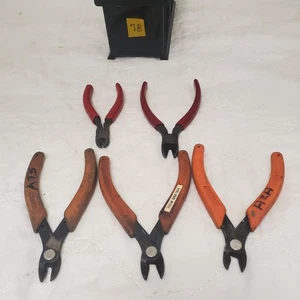 Lot of 5 Xuron Flush Cable Tie Cutters LOT-78 - Picture 1 of 11