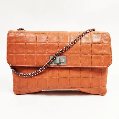Bolso de hombro Chanel piel de cordero naranja 2334545 SIN TARIFA Foto 1 de 4