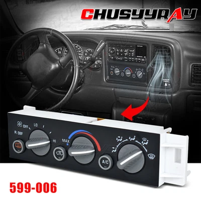 Módulo de control de clima compatible con Chevy Suburban Tahoe 1996-2000 GMC Yukon 599-006 Foto 1 de 4