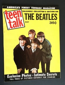 Revista Teen Talk, The Beatles, valiosa edición de coleccionista mayo de 1964 excelente/casi nuevo estado - Imagen 1 de 5
