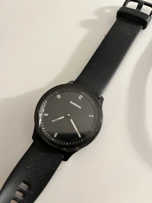 Garmin Vivomove Sport Hybrid Smartwatch, Schwarz - Bild 1 von 4