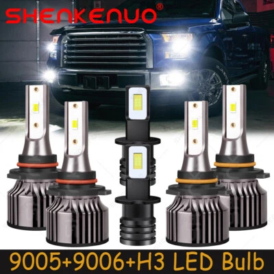 For Dodge Intrepid 1998-2004 LED Headlights Bulb Fog Bulbs Lights Hi-Lo Beam V25 - Image 1 of 4