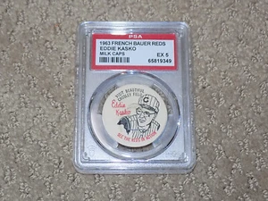 Eddie Kasko French Bauer Reds PSA 5 Slabbed - Picture 1 of 3