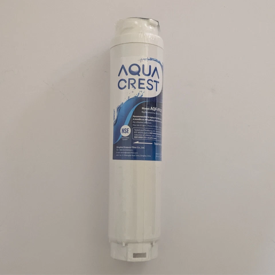Aqua Crest Water Filter AQF-FF25 New Sealed 1pk 6 Months Filtered Water - Image 1 of 1