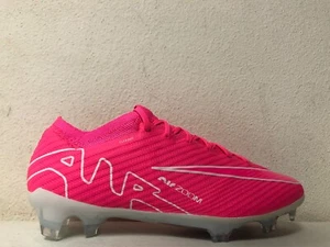 Nike By You Zoom Vapor 15 Elite FG Pink White FN6749-906 Men's Size 5.5 / W7 - Picture 1 of 9