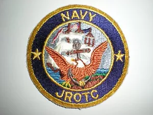 PARCHE JROTC AZUL MARINO DE EE. UU. - Imagen 1 de 1
