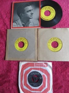 JOHNNY CASH ~ 4 x 45er - 3 x US SUN ISSUES (1 BILDHÜLLE) + 1 UK LONDON TRI - Bild 1 von 10