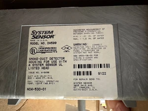 System Sensor DH500 Fire Alarm Duct Detector Housing (NEW IN BOX)