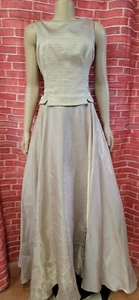  JS COLLECTIONS LIGHT GOLD FORMAL DRESS GOWN WOMEN'S Size US 14 #C1 - Picture 1 of 8