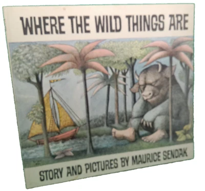Where Wild Things Are Muarice Sendak September 1969 1st printing paperback - Image 1 of 4