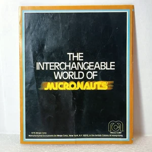 Folleto catálogo The Interchangeable World of Micronauts vintage 1976 MEGO - Imagen 1 de 5