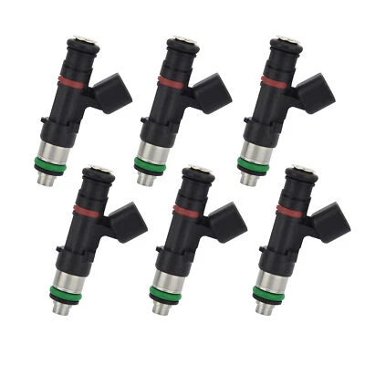 6X Inyectores de combustible para Buick Enclave Chevrolet GMC Acadia Saturn 2007-2013 Foto 1 de 4