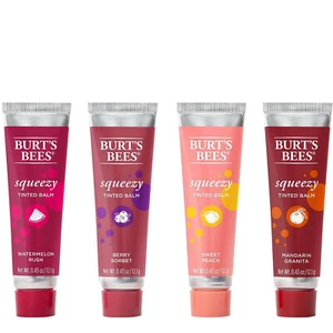 Squeezy Tinted Balm 2 Pack - Burt's Bees for Women - Choose Your Color!!! - Picture 1 of 14