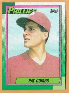 PAT PEINES PAT PEINES PHILADELFIA PHILLIES #384 - TOPPS CASI NUEVO-COMO NUEVO 1990 - Imagen 1 de 2