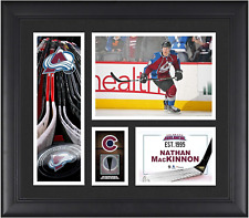 Nathan Mackinnon Colorado Avalanche Framed 15" X 17" Player Collage with a Piece