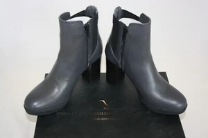 Versace 1969 Mujer Cuero Botines Talla 2 UK - 35 ITA Regalo para Ella Nuevo en Caja - Imagen 1 de 6