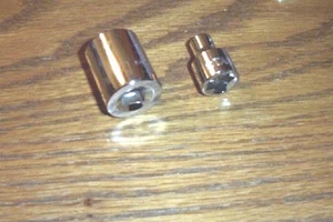 ONE STANLEY SOCKET SAE 6 POINT 3/8 IN DRIVE STANDARD POLISHED CHROME - Picture 1 of 3