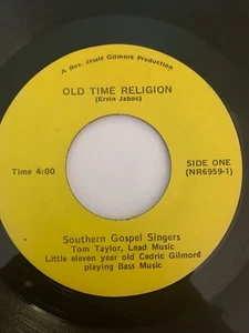 Rare Gospel Deep Soul 45/ Southern Gospel Singers "Old Time Religion"  VG+ - Picture 1 of 1