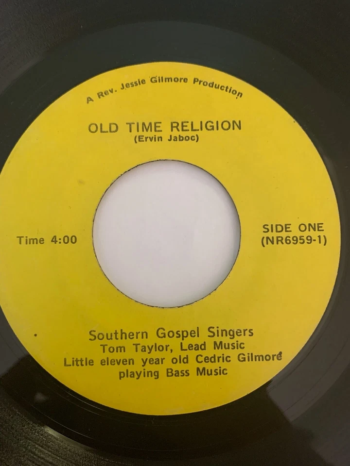 Rare Gospel Deep Soul 45/ Southern Gospel Singers "Old Time Religion"  VG+ - Image 1 of 1