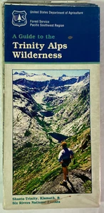 US Forest Service Map: A Guide to the Trinity Alps Wilderness, California 2009 - Picture 1 of 2