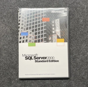 Microsoft SQL Server 2000 Standard Edition w/ Product Key - Picture 1 of 3