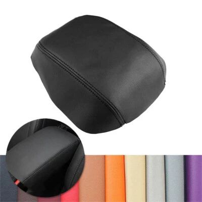 Recubrimiento de tapa de cuero para Nissan X-Trail Rogue 2009-2013 reposabrazos central consola Foto 1 de 4