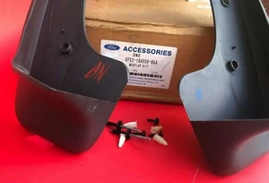 NOS OEM Ford XF2Z-16A550-BAA Rear Mud Splash Guards Mineral Gray - Bild 1 von 5