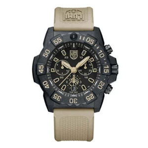 New Luminox Navy SEAL Black Dial Rubber Band Men's Watch XS.3590.NSF.SET - Picture 1 of 9