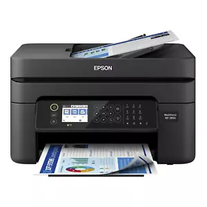 Epson WorkForce WF-2850 All-In-One Inkjet Printer Wireless Print Copy Scan & Fax - Picture 1 of 5