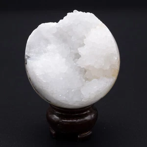 50mm Natural Quartz Cluster Crystal Gemstone Sphere Healing Mineral Reiki AAA - Picture 1 of 3
