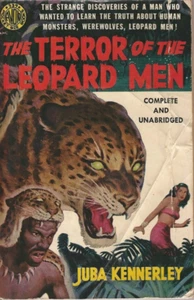 Avon Books 339 The Terror of the Leopard Men by Juba Kennerley Vintage - Picture 1 of 2