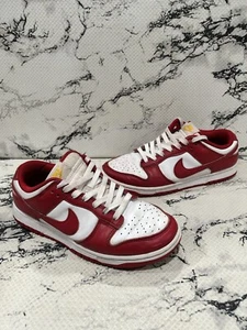 Nike Dunk Low Retro Mens Size 8 Gym Red Shoes Sneakers (DD1391-602) - Picture 1 of 9