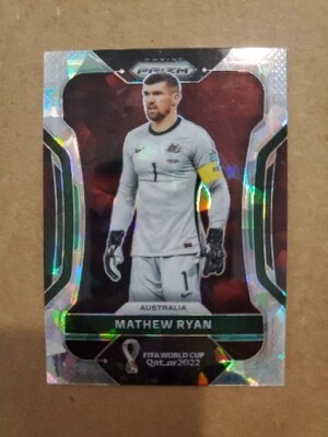 Mathew Ryan 2022 Prizm FIFA World Cup Cracked Ice SP #286 Australia - Image 1 of 2
