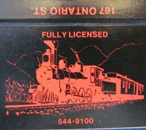 TRAIN RELATED: HANLEY'S RESTAURANT (KINGSTON, ONTARIO) -G25 - Picture 1 of 2