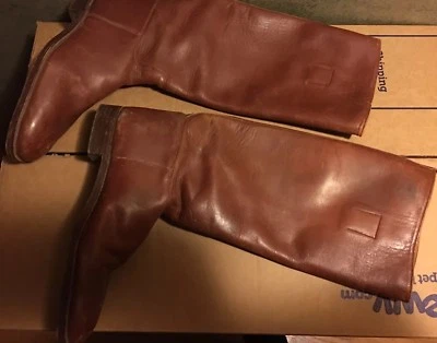 Miller's New York Vtg Equestrian Riding Boots Sz 7.5 Pre Owned Made In England - Image 1 of 4
