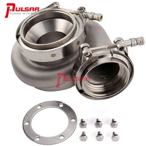 Stainless Steel Dual Vband 0.64A/R Turbine Housing for PSR30 GENI GENII Turbos - Picture 1 of 9