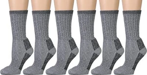 Yacht & Smith Winter Merino Wool Socks for Hiking, Trail, Hunting Childrens 6-8 - Picture 1 of 7
