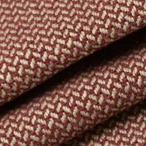 Fowler Burgundy Performance Woven Pattern Tweed Upholstery Fabric by the Yard - Picture 1 of 2