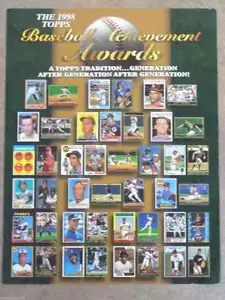 TOPPS BASEBALL ACHIEVEMENT AWARDS PROGRAMA TOP ROOKIES - 1998 HELTON KERRY WOOD - Imagen 1 de 3