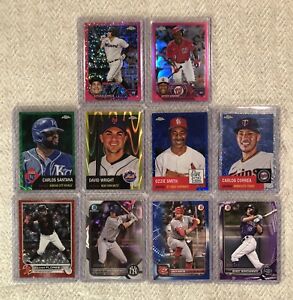2022-2023 Topps Numbered Card Lot! Platinum Anniversary, Chrome, & Bowman!