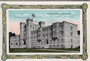 CATHOLIC UNIVERSITY, WASHINGTON DC, VINTAGE SOUVENIR FOLDER (EB) - Picture 1 of 3