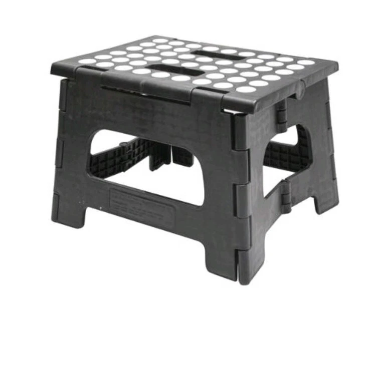 Kikkerland Rhino II Step Stool, Black Brand New Folding Stool - Image 1 of 4