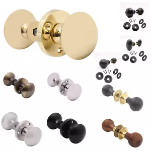 Rim Door Knob Sets 10 CHOICES Lock Fitting Gate Shed Garage - Picture 1 of 46