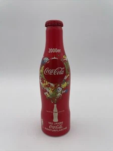 Coca Cola Flasche Alu 100 Jare 2000er über MHD 250 ml Aluminium befüllt - Bild 1 von 6