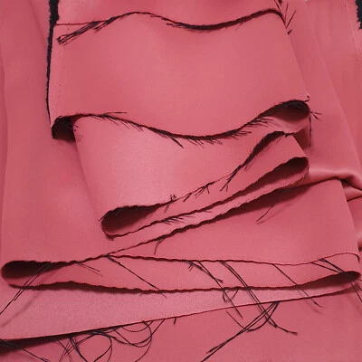 Heat Blocking Blackout Fireproof Flame Retardant Fabric Curtain Blinds Drape 60" - Image 1 of 4