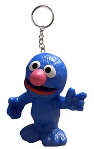 Grover PVC Llavero Llavero Figura Estatuilla Dije Elmo Show Ornamento Raro 3” - Imagen 1 de 3