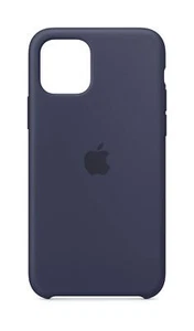 NEW - Apple iPhone 11 Pro Silicone Case - Midnight Blue - $30 at Amazon - Picture 1 of 3