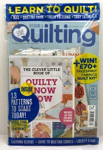 LOVE PATCHWORK & QUILTING MAGAZINE ISSUE 139 2024+GIFTS - BRAND NEW SEALED (001) - Picture 1 of 3